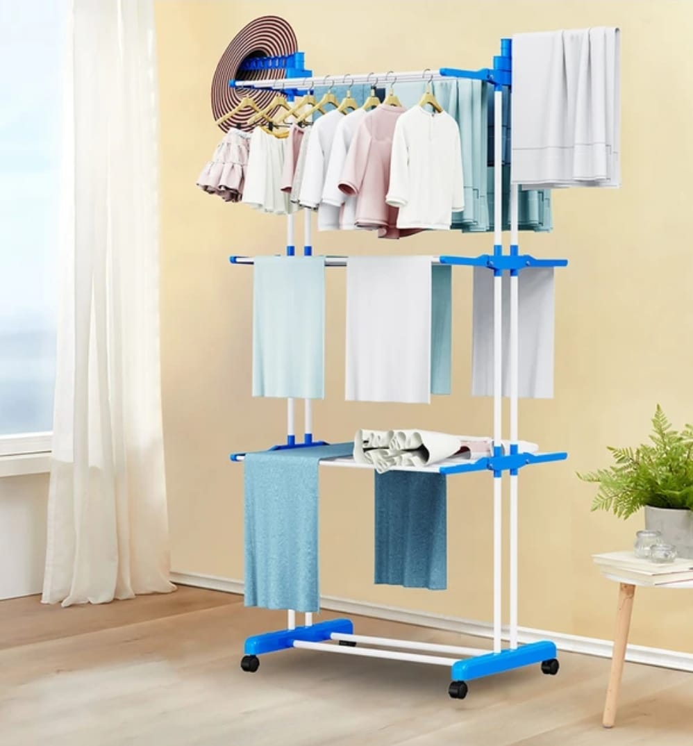 Miniatura 3 de Tendedero portátil Multifuncional azul